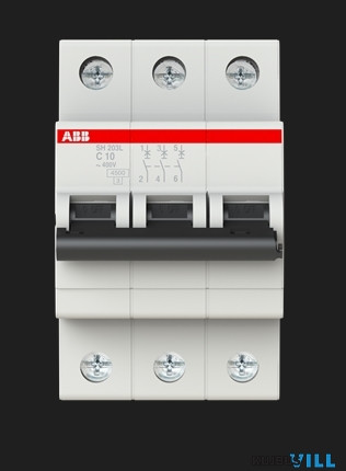 ABB SH203L-C10 Kismegszakító KIFUTÓ