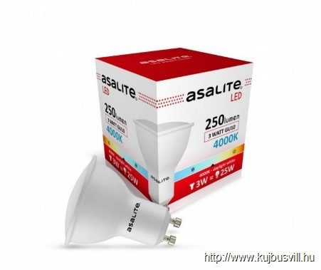 ASALITE LED IZZÓ 3W GU10 4000K - ASAL0048