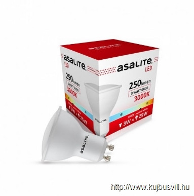 ASALITE LED IZZÓ 3W GU10 3000K - ASAL0049