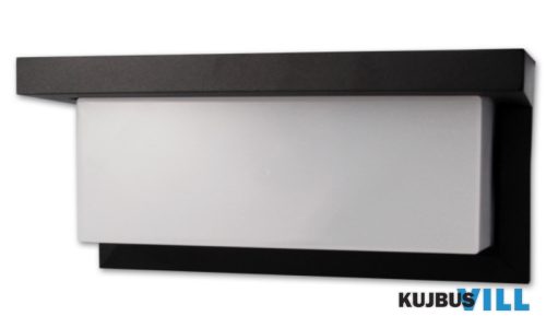 MasterLED 3271 Kültéri lámpa, IP54, fekete, 255x125x125mm, Lagos