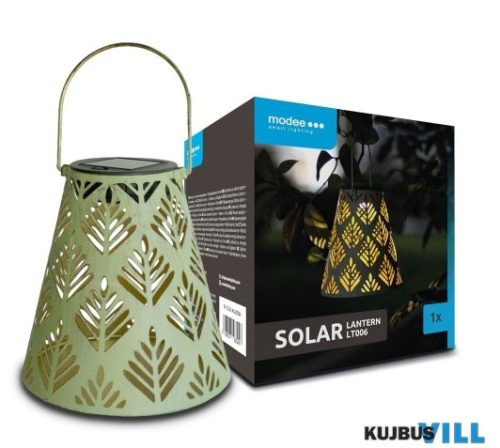 Modee Lighting LED Szolár Napelemes Lámpás menta (16,5x16cm) ML-LT006