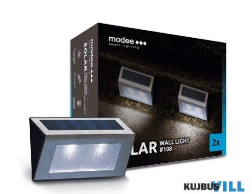 Modee Lighting LED Szolár Napelemes Fali Lámpa (2db/cs) ML-WS108