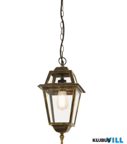 ALADDIN 1526 New Orleans Pendant Lantern,  Black Gold > Glass,IP44