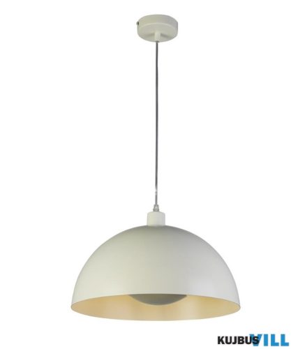 ALADDIN 35410CR Mars 1LT Pendant, Matt Cream Metal  > Cream Inner