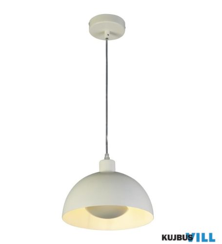 ALADDIN 35411CR Mars 1LT Pendant, Matt Cream Metal > Cream Inner