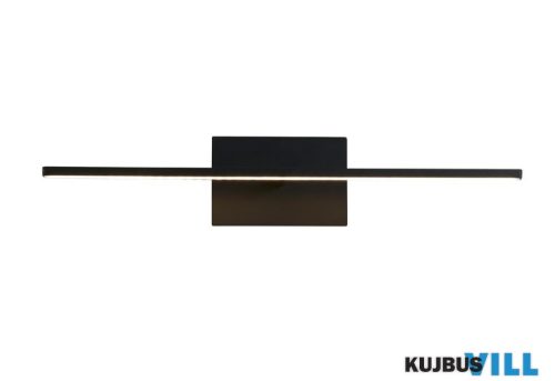 ALADDIN 68241-61BK Amalfi LED Wall Light IP44, Matt Black Metal