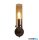 ALADDIN 88920-1MO Sweden II 1Lt Wall Light - Mocha Metal > Amber Glass