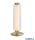 ALADDIN EU26251SB Mod LED Table Lamp, Satin Brass Metal, Opal Acrylic > Clear