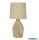 ALADDIN EU74210CR Twist 1Lt Table Lamp, Ceramic with Linen Shade