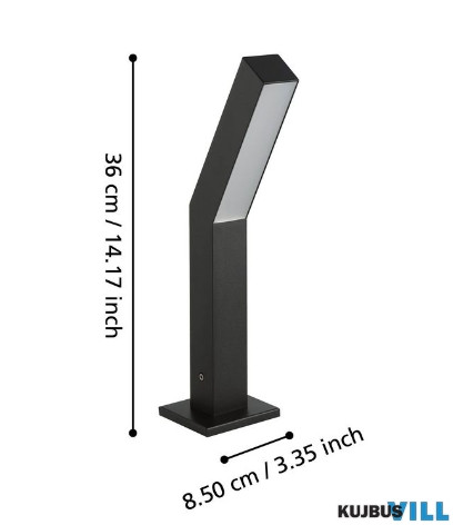 EGLO 900992 Kült LED álló 36cm IP44 fk/fh Ugento