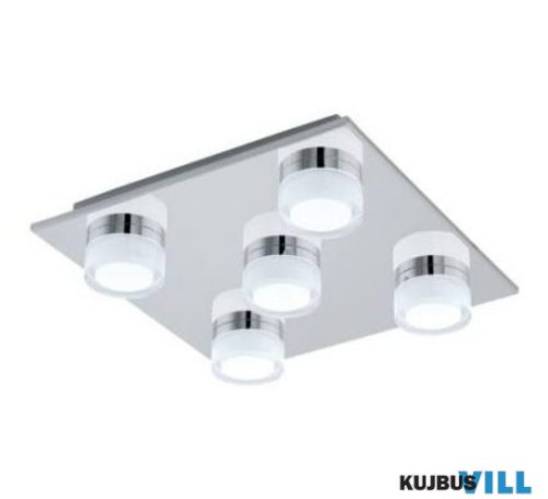 EGLO 96544 Ledmenny.5x7,2W IP44 króm Romendo1