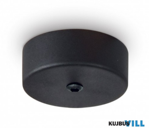 LUX 244242 ROSONE MAGNETICO 1 LUCE 1E NERO