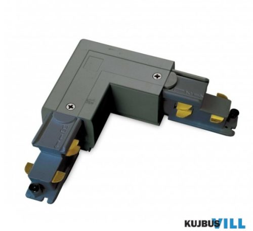 LUX 246611 LINK TRIMLESS L-CONNECTOR RIGHT DALI 1-10V BK