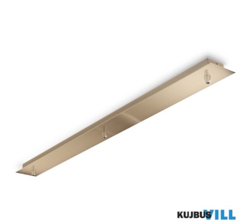 LUX 249285 ROSONE LINEARE 3 LUCI OTTONE