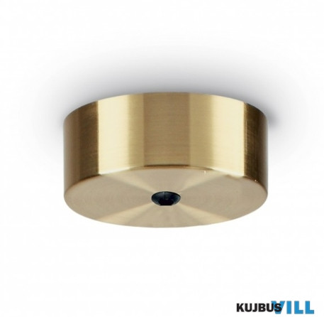 LUX 249308 ROSONE MAGNETICO 1 LUCE 1E OTTONE