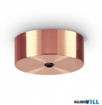 LUX 249315 ROSONE MAGNETICO 1 LUCE 1E RAME