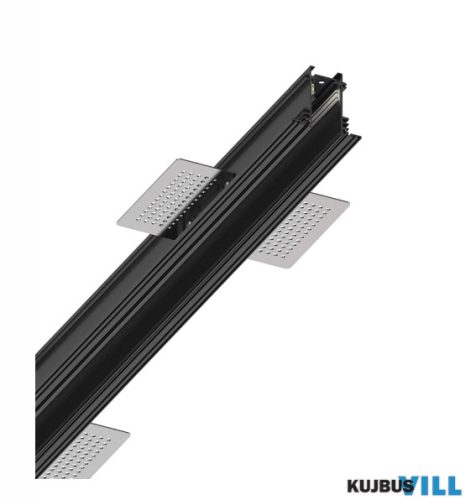 LUX 258171 EGO PROFILE RECESSED 1000 mm BK