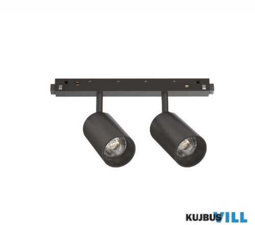 LUX 303628 EGO TRACK DOUBLE 16W 3000K 1-10V BK