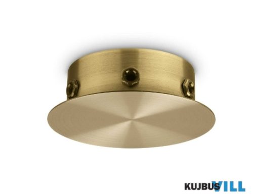 LUX 307084 ROSONE MAGNETICO 6 LUCI OTTONE