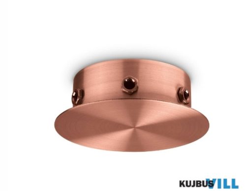 LUX 307091 ROSONE MAGNETICO 6 LUCI RAME