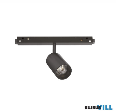 LUX 317984 EGO TRACK SINGLE 08W 4000K ON-OFF BK