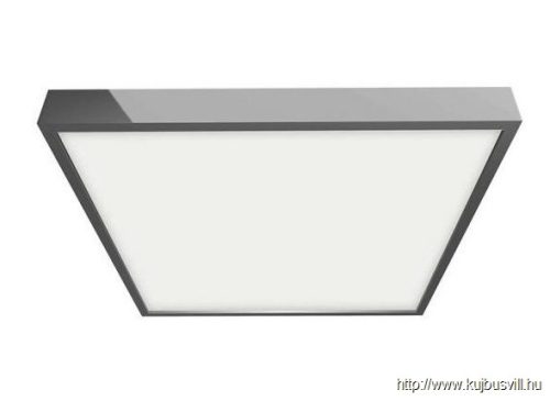 LUXERA 49030 LENYS LED lámpatest 18W/1530lm 4000K 19x19cm IP44 króm