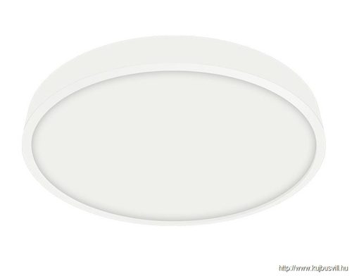 LUXERA 49035 LENYS LED lámpatest 12W/1000lm 4000K Ø14cm IP44 fehér