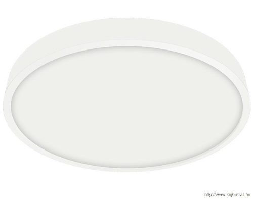 LUXERA 49037 LENYS LED lámpatest 24W/2040lm 4000K Ø24cm IP44 fehér