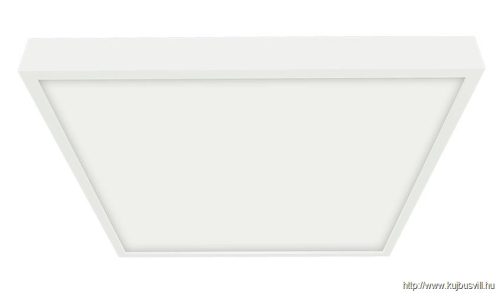 LUXERA 49040 LENYS LED lámpatest 18W/1500lm 4000K 19x19cm IP44 fehér