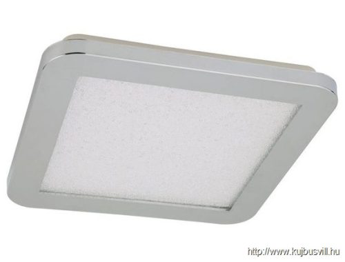 LUXERA 62607 MADRAS LED mennyezet lámpa 24W/1800lm 4000K 40x40cm IP44 króm