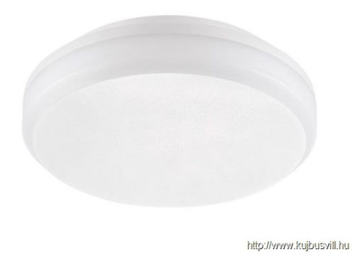 LUXERA 63206 TVER LED mennyezet lámpa 20W/1600lm 4000K Ø20cm IP65