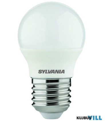 LUXERA S0029633 SYLVANIA LED kisgömb satin E27/6,5W 806lm 4000K