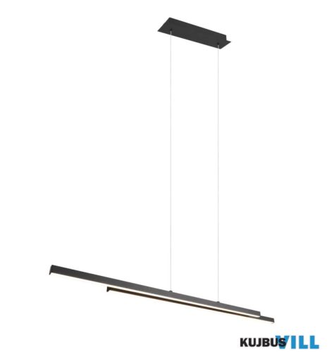 TR 37882132 ODIO függeszték 1x28W LED/3200Lm/3000K ↕150cm ↔110cm ↗8,5cm matt fekete