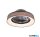 TR 62662111 FARSUND ventilátor incl.1x26,8W LED/2600Lm/3000 - 6500K ↕20cm Ø47cm szürke