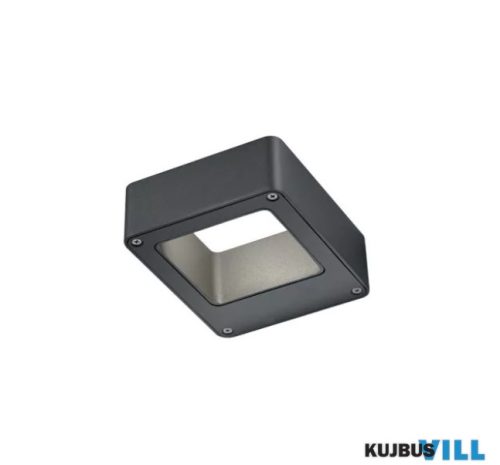 TR 220760142 RENO kültéri falikar incl.1x4,5W LED/450Lm/3000K ↕4,5cm ↔12cm ↗ 14,5cm antracit