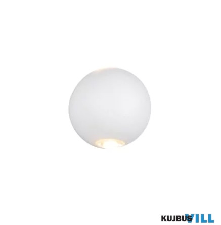 TR 246760231 AVISIO kültéri falikar incl.1x2W LED/250lm/3000K Ø10,5cm matt fehér