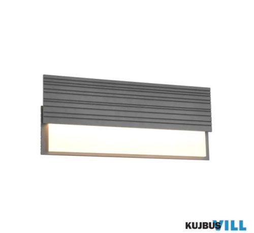 TR E2034247060142 MARIZA kültéri falikar incl.1x10W LED/1100lm/3000K ↕17cm ↔40cm antracit