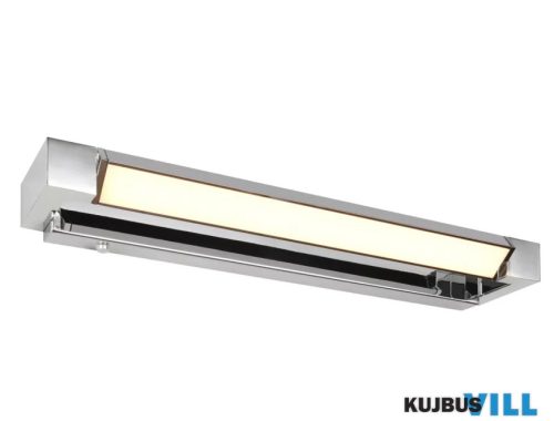 TR 284770106 FABRIZIO falikar incl.1x9W LED/1000Lm/2300+3000+4000K ↕6cm ↔50cm ↗10cm króm