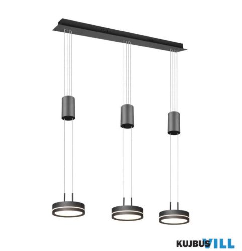 TR 326510342 FRANKLIN függeszték incl.3x9W LED/1050Lm/3000K ↕150cm ↔85cm ↗ 14cm