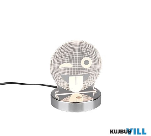 TR R52641106 SMILEY asztali lámpa incl.1x3,2W LED/250Lm/3000K ↕15,5cm Ø12cm