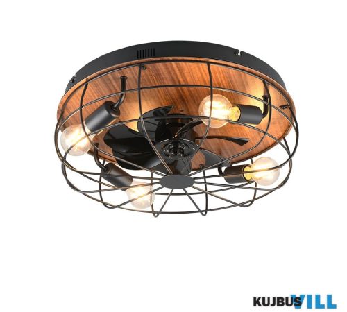 LUXERA TR61105032 TRONDHEIM ventilátor excl.4xE27 ↕17,5cm Ø48,5cm