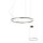 REDO 01-1948-DALI  ORBIT SU LED 42W 3000K D600 SAND BLACK (4.1.2)-DALI