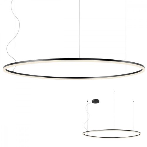 REDO 01-1952-DALI  ORBIT SU LED 105W 3000K D1500 SAND BLACK (4.1.2)-DALI