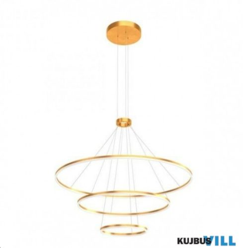 REDO 01-2482-DALI  ORBIT SU LED 150W D1200+800+400 4000K BRASS (4.1.2)-DALI