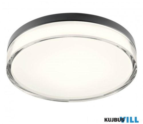 REDO 01-3736  FRISBI PL LED 18W 3000K/4000K D280 IP44  BK(5.1.2)