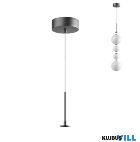 REDO LSD01-2449SBK  BILIA LAMPSHADE (double connection) LED 7.5W 3000K D200 SBK