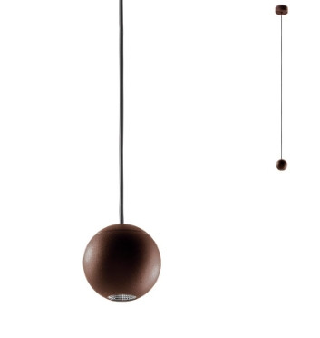 REDO P01-1833  PENDANT OBO SU LED COFFEE WITHOUT CANOPY AND DRIVER (5.1.2)