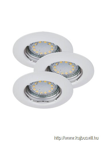 RÁBALUX 1046 Lite kör spot fix GU10 LED 3x3W fehér