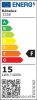 RÁBALUX 3358 Lambert,fürd,LED 15W,D28,IP44,ezüst