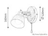 RÁBALUX 5966 Vivienne 1-es szpot E14 max 15W fehér